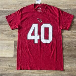 NWT CSA NFL Arizona Cardinals Men’s Pat Tillman Jersey T-Shirt Red Size M